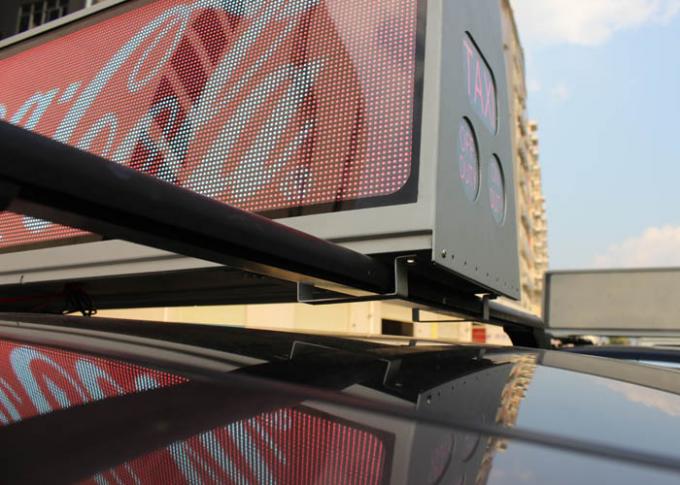 Parte superior exterior do táxi da cor completa de SMD P5 que anuncia a tela de exposição do diodo emissor de luz