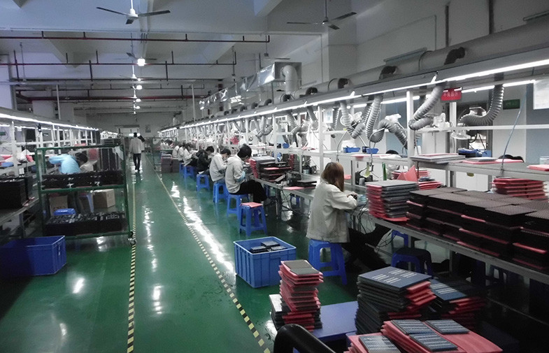 SHENZHEN YUCHIP LIGHTING CO., LTD linha de produção do fabricante